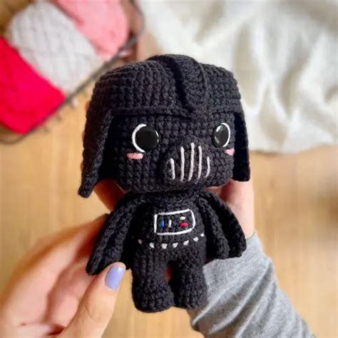 Patr N Amigurumi Darth Vader Gratis Star Wars Crochet