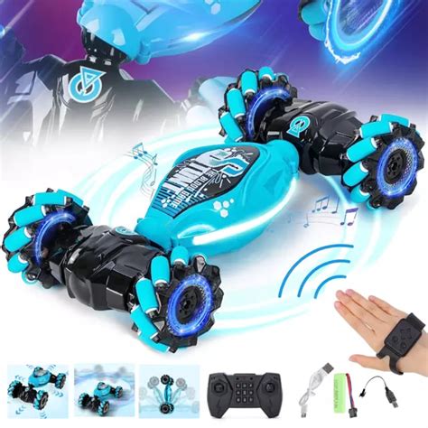 Wd Stunt Car Rc Hand Gesture Sensing Off Road Remote Control Off