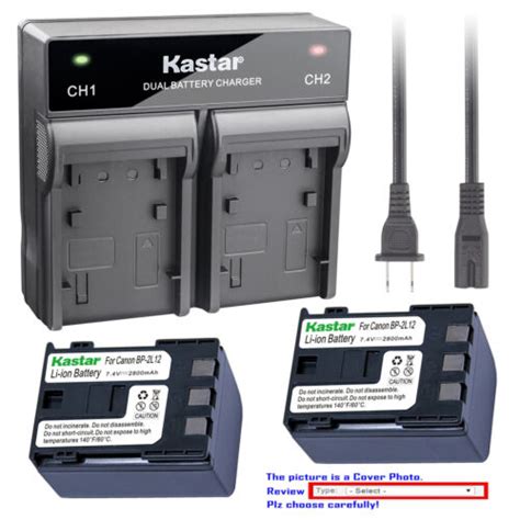 Kastar Battery Rapid Charger For Canon Nb L Nb L Canon Vixia Hf