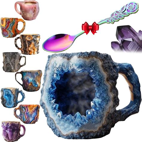 Amazon Dagale Mineral Crystal Coffee Mugs Mineral Crystal Coffee