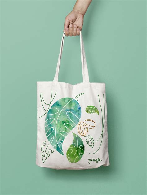 Prints For Ecobags On Behance Bag Packaging Packaging Design Branding