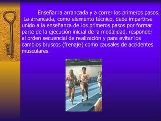 Metodología para la enseñanza del atletismo PPT