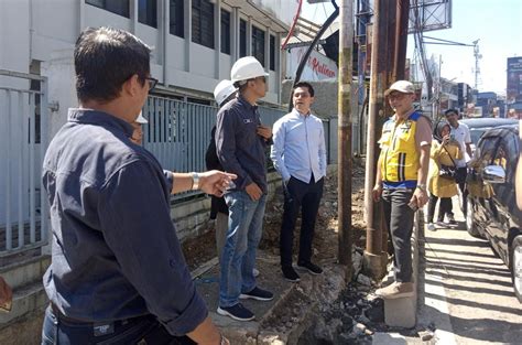 Komisi II DPRD Kota Sukabumi Sidak Pembangunan Pedestrian Ini Hasilnya