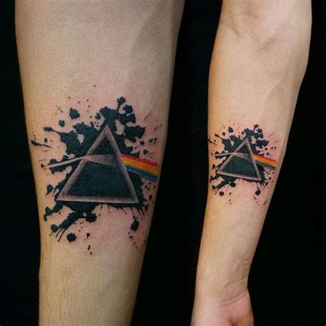 25 Pink Floyd Tattoos That Got Us Seeing The Dark Side Of The Moon ...