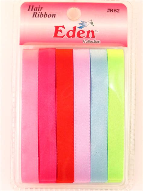 Eden Girls Hair Ribbons - Pink, Red, Blue, Green - 6 Pcs. - Walmart.com