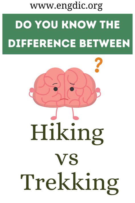 Hiking vs Trekking (What's the Difference?) - EngDic