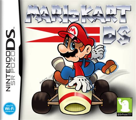 [OC] Mario Kart DS Box Art in the Super Mario Kart Style : r/mariokart