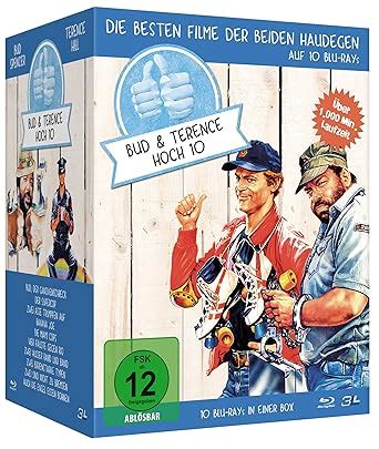 BUD SPENCER TERENCE HILL Hoch 10 10er Blu Ray Haudegen Box Blu Ray