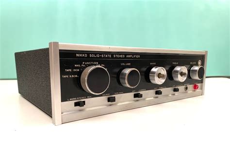 Nikko Solid State Stereo Amplifier TRM 40LA Catawiki