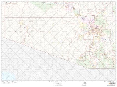 Pima County Zip Code Map