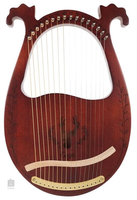 CEGA Harp 16 Strings Coffee Lyre