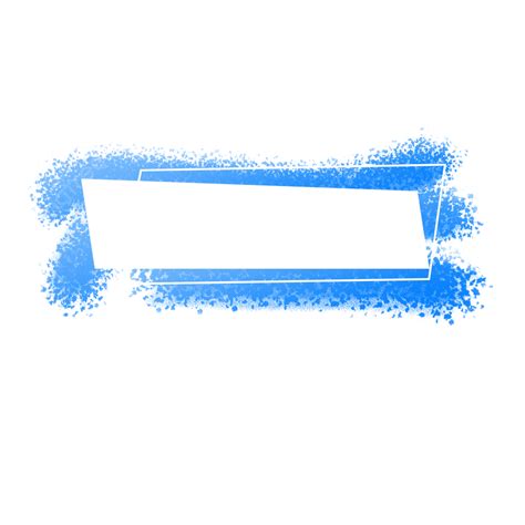 Cuadro Ext Forma Abstracta PNG Dibujos Cuadro De Texto Azul Bandera