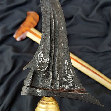 Keris Pandawa Cinarito Luk 5 Pamor Tirto Tumetes Majapahit Sepuh