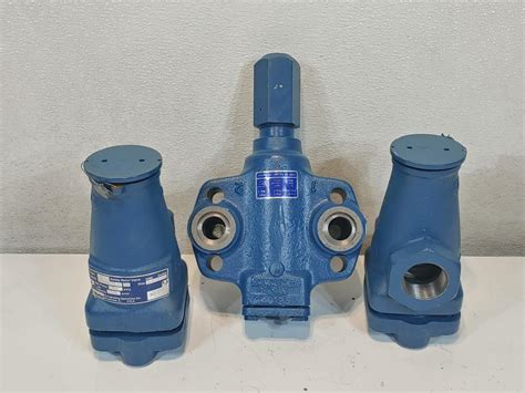 Parker Dual H3 Safety Relief Valve W Manifold 34 X 1 14 Npt