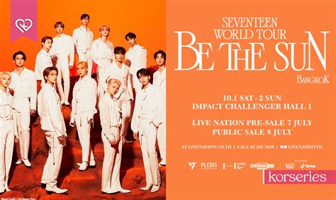 Seventeen ประกาศปักหมุดวันจัดคอนเสิร์ตเวิลด์ทัวร์ในไทย Seventeen World