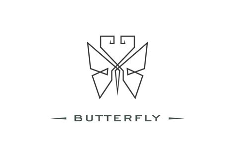 Butterfly Logo Minimalist Elegant Logo Graphic By Semart Mesem