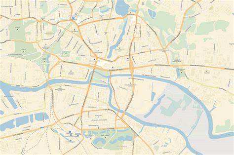Карта Калининградской области