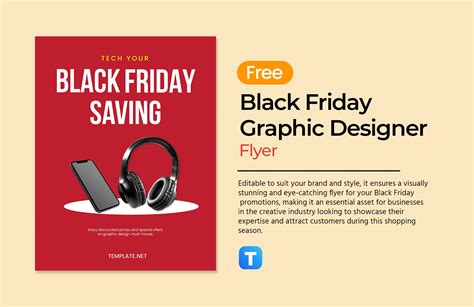 Black Friday Graphic Designer Flyer Template Edit Online And Download