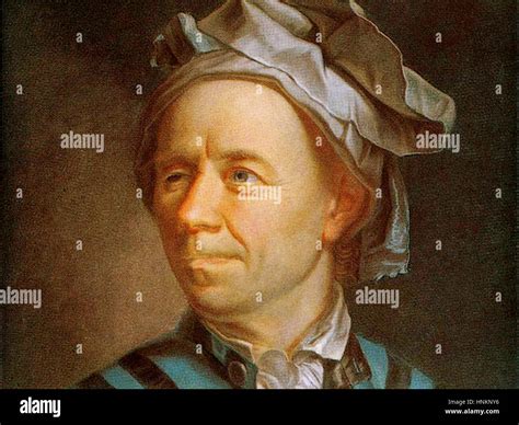 Leonhard euler mathematician portrait hi-res stock photography and images - Alamy