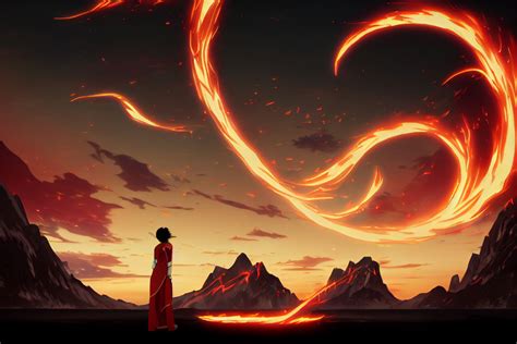 Firebending Avatar Sketch Fanart By Digitalshambler On Deviantart