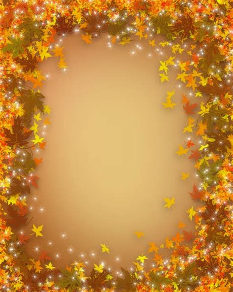 Fall border Stock Photos, Royalty Free Fall border Images | Depositphotos®