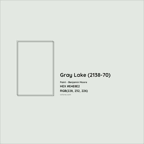 Benjamin Moore Gray Lake 2138 70 Paint Color Codes Similar Paints And Colors