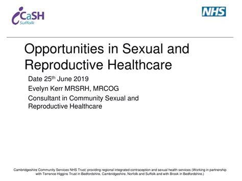 Ppt Opportunities In Sexual And Reproductive Healthcare Powerpoint