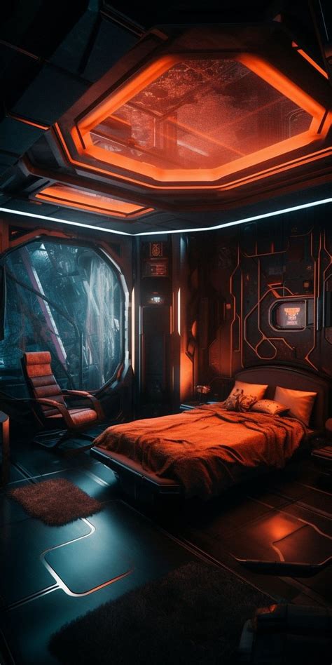 Pin By Antarik Fox On Interior Design Scifi Interior Futuristic