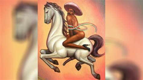 “zapata Gay” Una Pintura Del Revolucionario Mexicano Con Rasgos Femeninos Desata Polémica Y