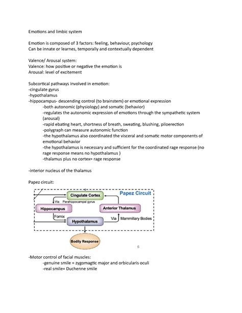 Emotions and limbic system - Emotions and limbic system Emotion is ...