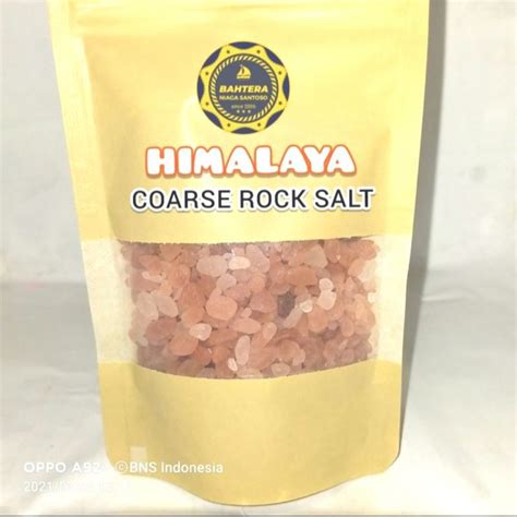 Jual Garam Himalaya Kristal Butiran Kasar Pink Himalayan Coarse Salt