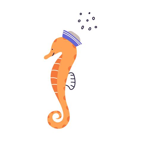 How To Draw A Seahorse Cartoon