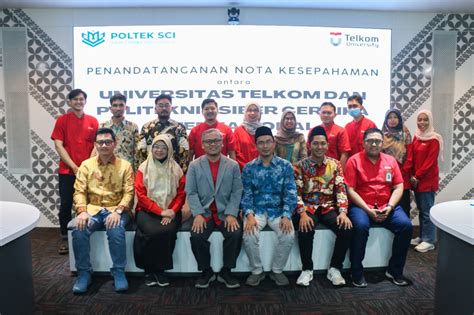 Politeknik SCI Dan Telkom University Resmi Jalin Kerjasama Dengan