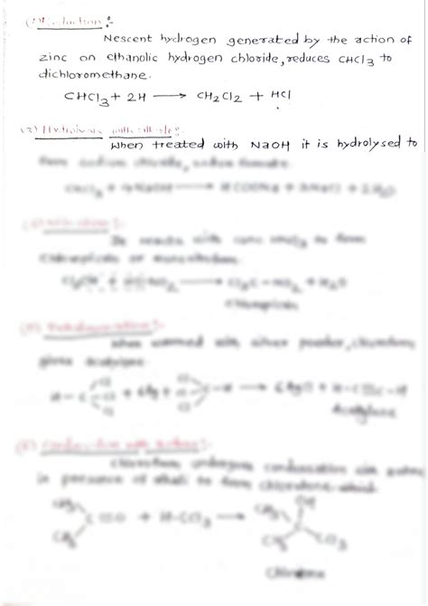 Solution Alkyl And Aryl Halides Handwritten Organic Chemistry Paper Ii