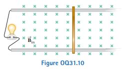 Solved A Circuit Consists Of A Conducting Movable Bar And A