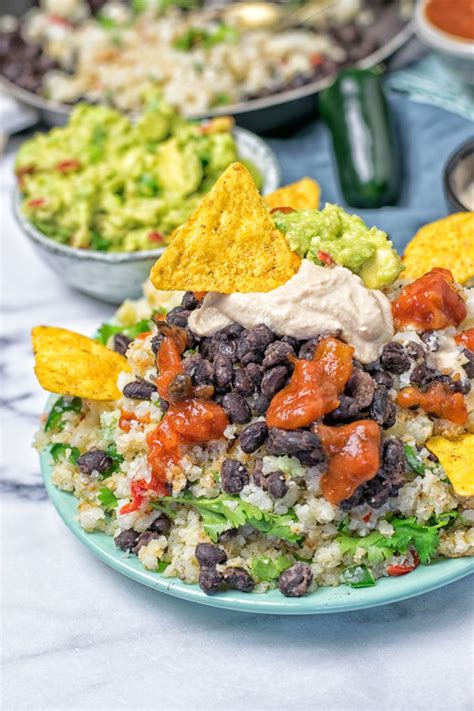 Mexican Fiesta Cauliflower Rice Contentedness Cooking