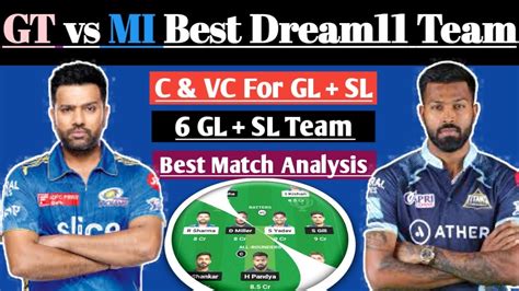 Guj Vs Mum Dream Team Today Guj Vs Mum Dream Team Prediction Gt