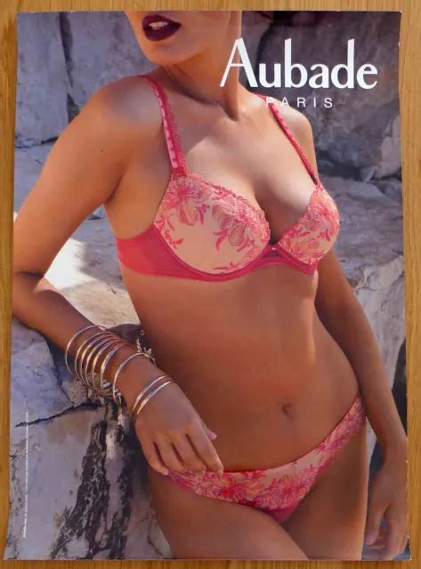 AFFICHE LINGERIE AUBADE Poster 57x40 EUR 18 00 PicClick FR