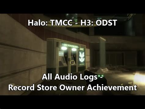 Halo Odst Audio Logs Achievement Sign Memoir Fonction