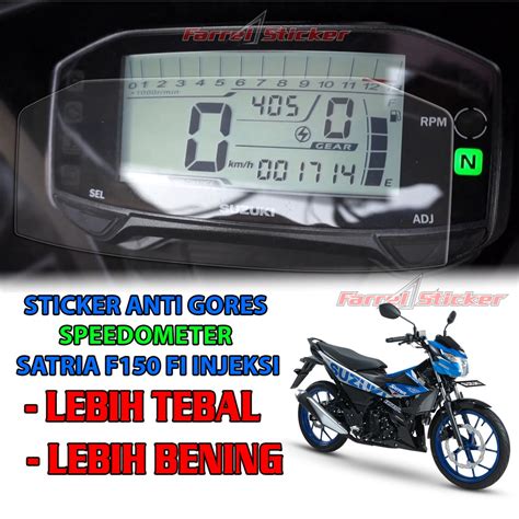 Jual STICKER SPEEDOMETER SATRIA FI STIKER ANTIGORES SATRIA INJEKSI Gsx