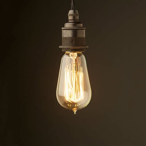 Edison Style Light Bulb E27 Bronze Fitting