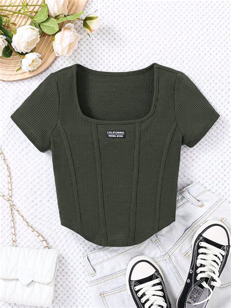 Shein Usa In 2024 Trendy Girls Outfits Cute Teen Shirts Cute