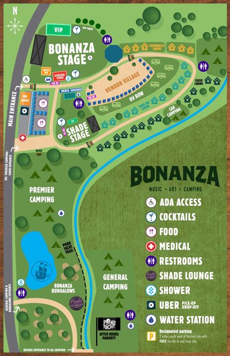 Festival Map | Bonanza Campout