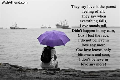 Sad Love Poem