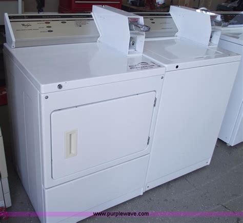 Whirlpool Commercial Coin Operated Washer And Dryer In Tina Mo Item