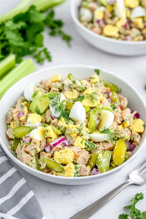 Quick Tuna Egg Salad