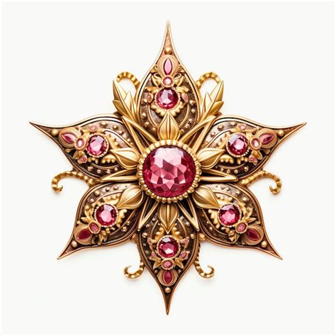 Premium AI Image Beautiful Pink Sheriff S Star Symbol Clipart