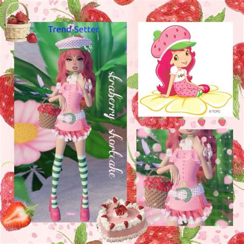 Strawberry Shortcake X Dress To Impress In Strawberry Shortcake