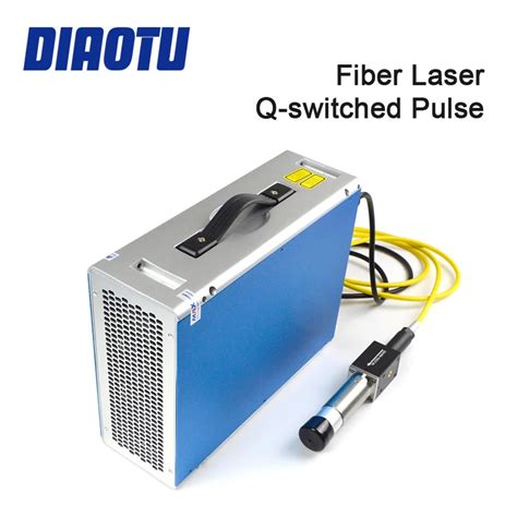 Diaotu Max Q Switched Pulse Fiber Laser Source 20w 50w 1064nm Laser