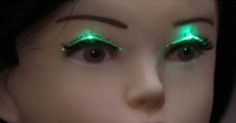 Light Up Led Eyelashes Popsugar Beauty